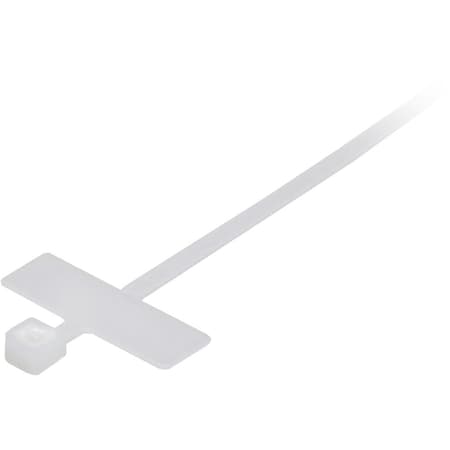 Quest Technology International Cable Tie, 4 in L, Natural, Nylon, 50 lb Strength NWT-4210